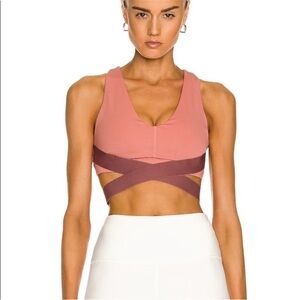 NEW bandier LE ore crisscross sports bra